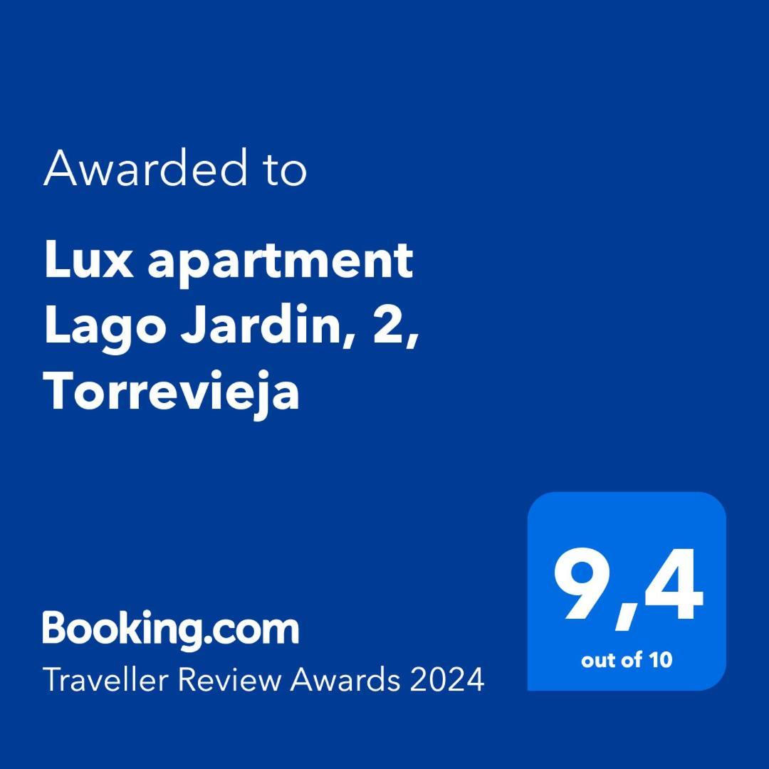 Lux Apartment Lago Jardin, 2, Torrevieja Alicante Eksteriør bilde